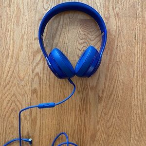 Beats headphones blue. Perfect condition